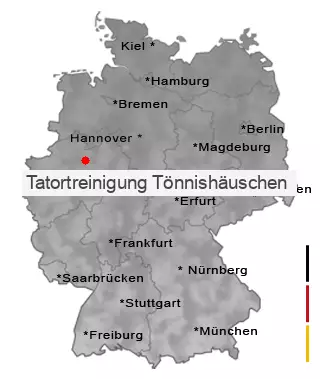 Tatortreinigung Tönnishäuschen