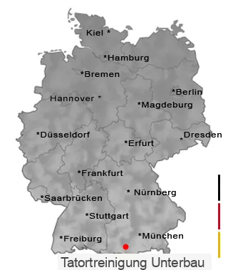 Tatortreinigung Unterbau