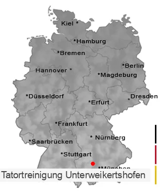 Tatortreinigung Unterweikertshofen