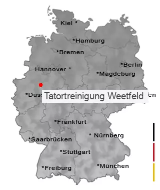 Tatortreinigung Weetfeld