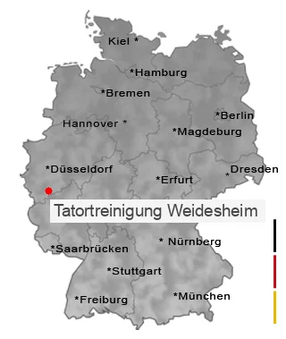Tatortreinigung Weidesheim