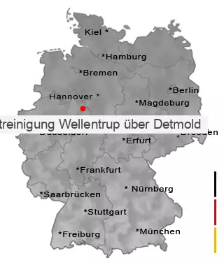 Tatortreinigung Wellentrup über Detmold