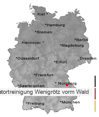 Tatortreinigung Wenigrötz vorm Wald