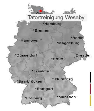 Tatortreinigung Weseby