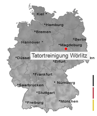 Tatortreinigung Wörlitz