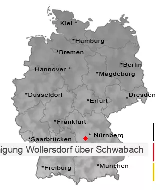 Tatortreinigung Wollersdorf über Schwabach