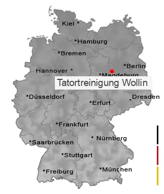 Tatortreinigung Wollin