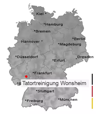 Tatortreinigung Wonsheim