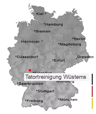 Tatortreinigung Wüstems