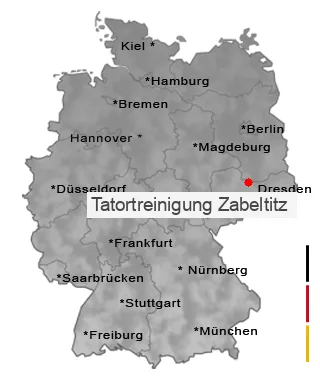 Tatortreinigung Zabeltitz