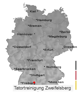 Tatortreinigung Zweifelsberg