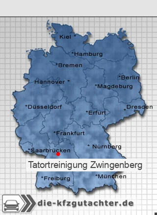 Tatortreinigung Zwingenberg